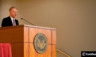 U.S. SEC chief warns watchdogs need to be limited in tapping crypto's power to snoop