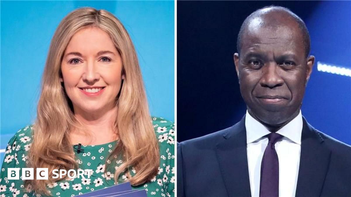 Victoria Coren Mitchell and Clive Myrie