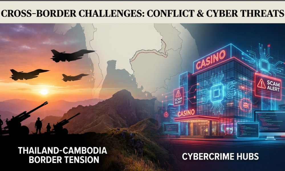 Thailand Shifts Focus on Border Disputes, Targeting Cybercrime Syndicates