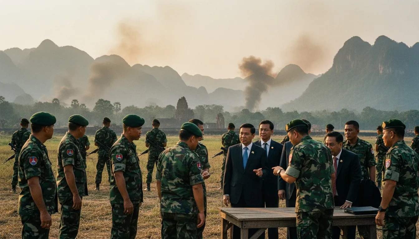 Cambodia Seeks Malaysia's Mediation in Truce Talks with Thailand Amid Escalating Border Clashes