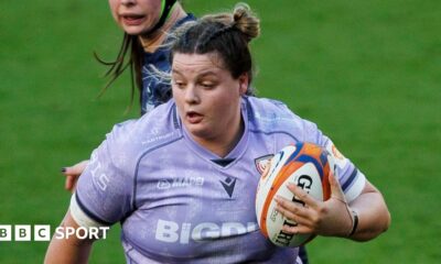 Sarah Beckett playing for Gloucester-Hartpury