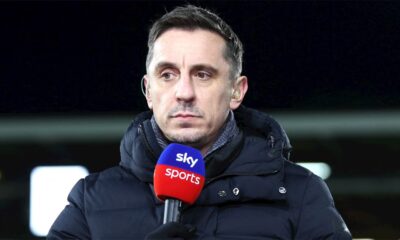 Gary Neville makes Cristian Romero claim in Tottenham defeat to Liverpool