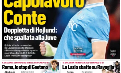 Today's papers: Napoli lead by example; Yildiz sub killed Juventus
