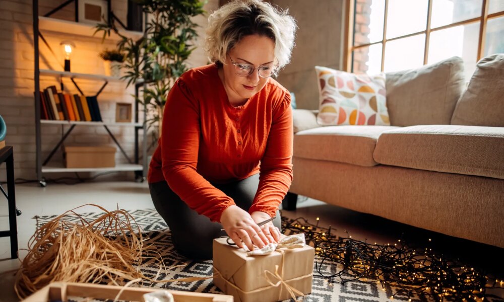 From kitchen roll to baking paper -six savvy tips to cut the cost of wrapping presents this Christmas