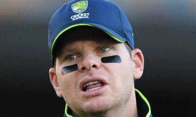 Why is Steve Smith wearing black tape under his eyes during the Ashes?