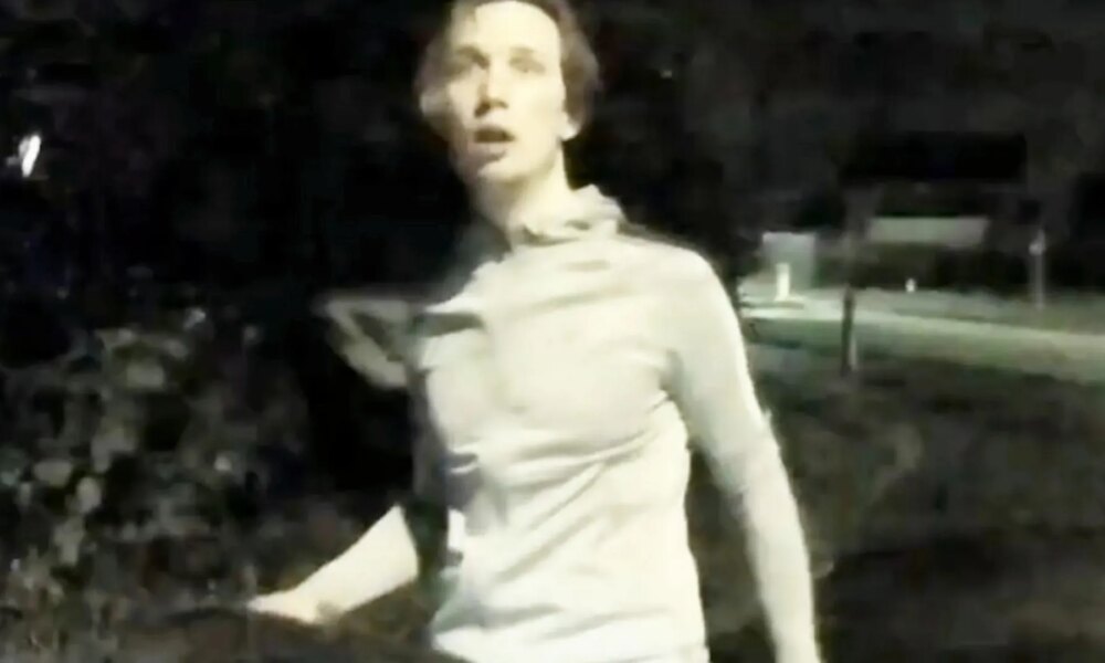 Shocking moment knifeman pretends to be a victim after stabbing woman eight times in her home as he's jailed for 30yrs