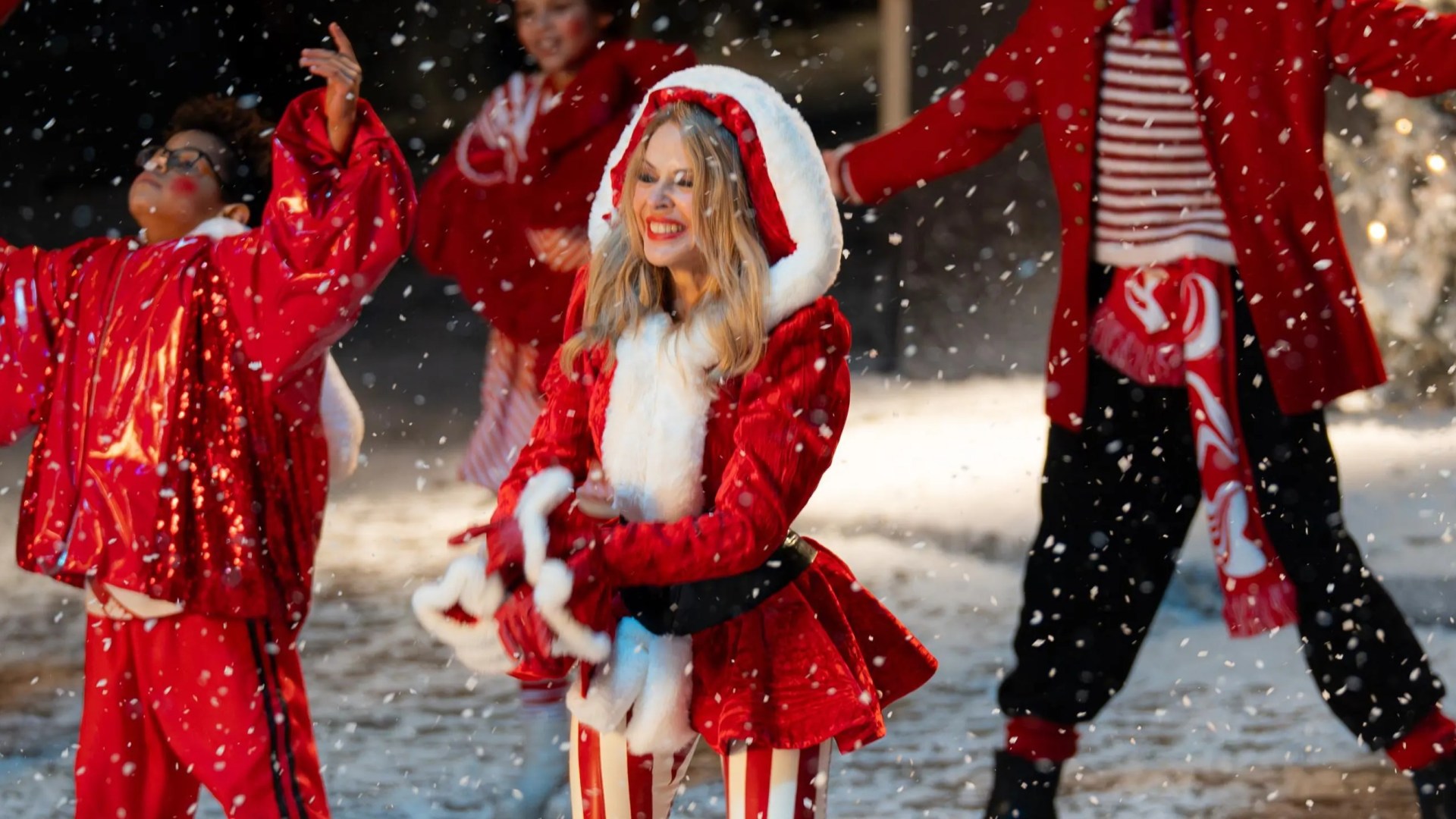 Christmas number one race sees Kylie Minogue pull further ahead of Wham! as superstar on the brink of chart history