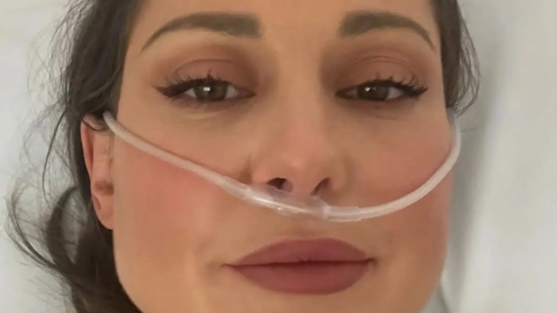 Louise Thompson forced to spend Christmas Eve in hospital amid ongoing health battle as she thanks the NHS