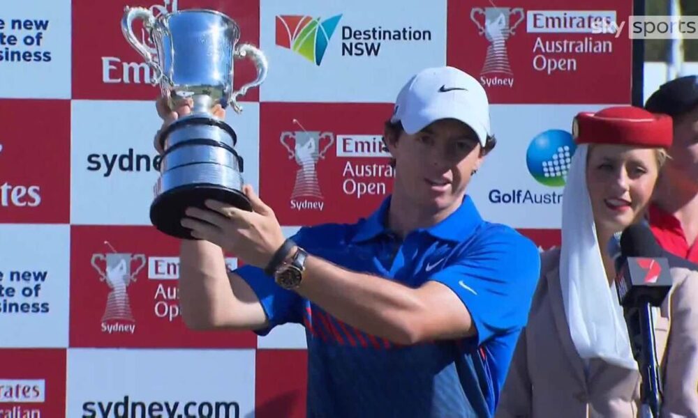Flashback: When McIlroy snatched 2013 Australian Open victory