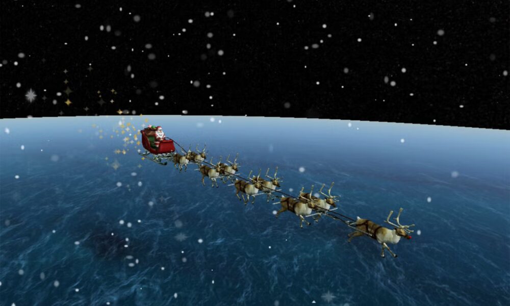 Norad Santa tracker live: Follow Santa Claus and his reindeer as they deliver gifts around the globe