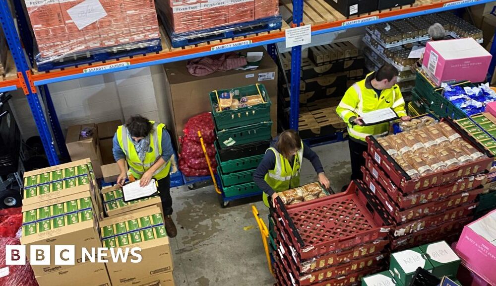 Charity says food poverty is rising across Devon and Cornwall