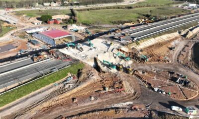 Huge progress in the demolition of part of the M27 as part of a major junction upgrade