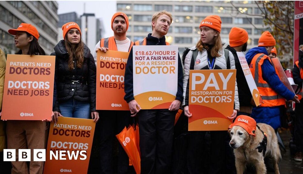 Doctors vote to go ahead with this week's five-day strike
