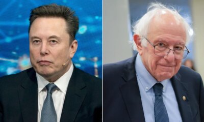 Elon Musk calls himself a 'maker' while slamming Sen. Bernie Sanders as a taker
