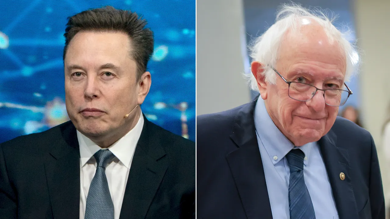 Elon Musk calls himself a 'maker' while slamming Sen. Bernie Sanders as a taker