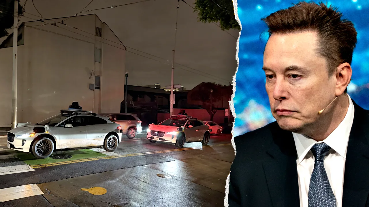 Tesla CEO Elon Musk criticizes Waymo autonomous vehicles after SF blackout