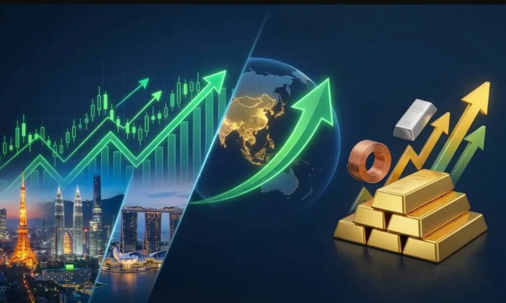 Asian Markets Surge on Strong US Economic Data and Tech Rally