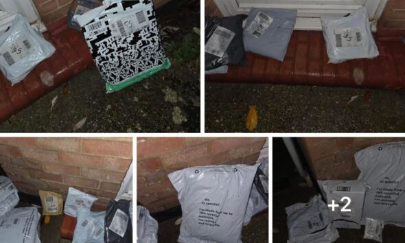 Frustrated customers vent their anger at "dumped" and "abandoned" parcels as deliveries ramp up