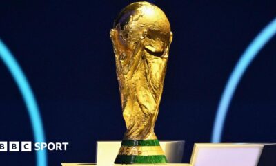 The Fifa World Cup trophy