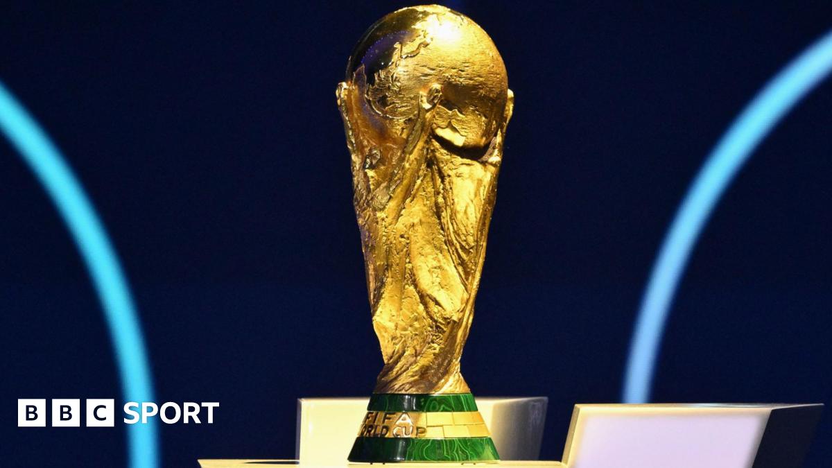 The Fifa World Cup trophy