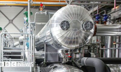 The giant heat pumps designed to warm whole districts