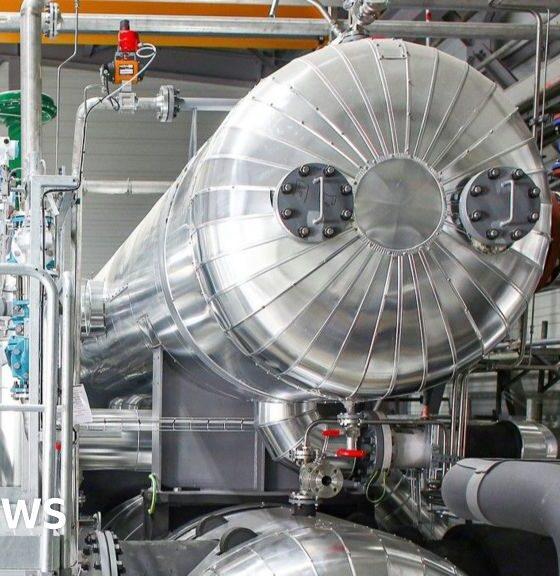 The giant heat pumps designed to warm whole districts