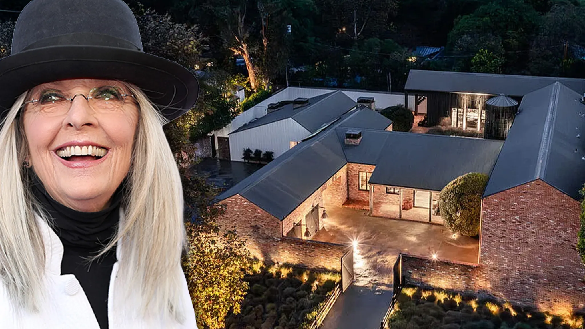 Diane Keaton's '3 Little Pigs'-Inspired Home Back on Market at Discount
