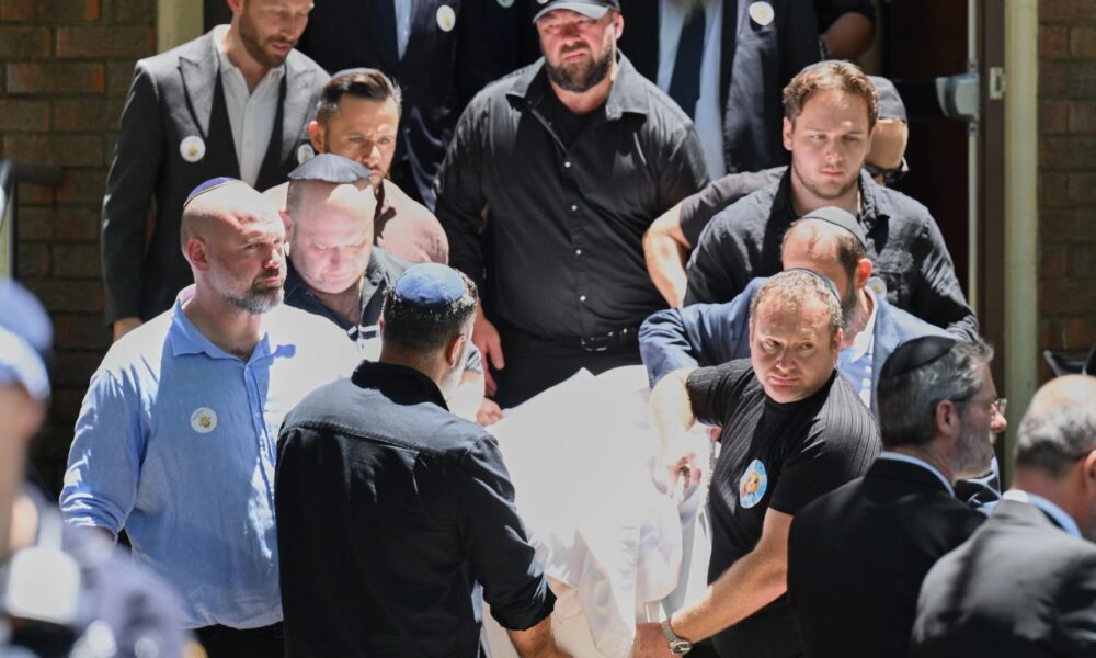 Heartbreaking scene as youngest Bondi victim Matilda, 10, is laid to rest with hundreds paying tribute to 'sweet girl'