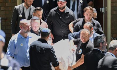 Heartbreaking scene as youngest Bondi victim Matilda, 10, is laid to rest with hundreds paying tribute to 'sweet girl'