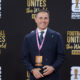 WASHINGTON, DC - DECEMBER 05: Fabio Cannavaro, Head Coach of Uzbekistan, 2006 World Cup winner with Italy, poses on the red carpet prior to the FIFA World Cup 2026 Official Draw at John F. Kennedy Center for the Performing Arts on December 05, 2025 in Washington, DC. (Photo by Kevin Dietsch/Getty Images)