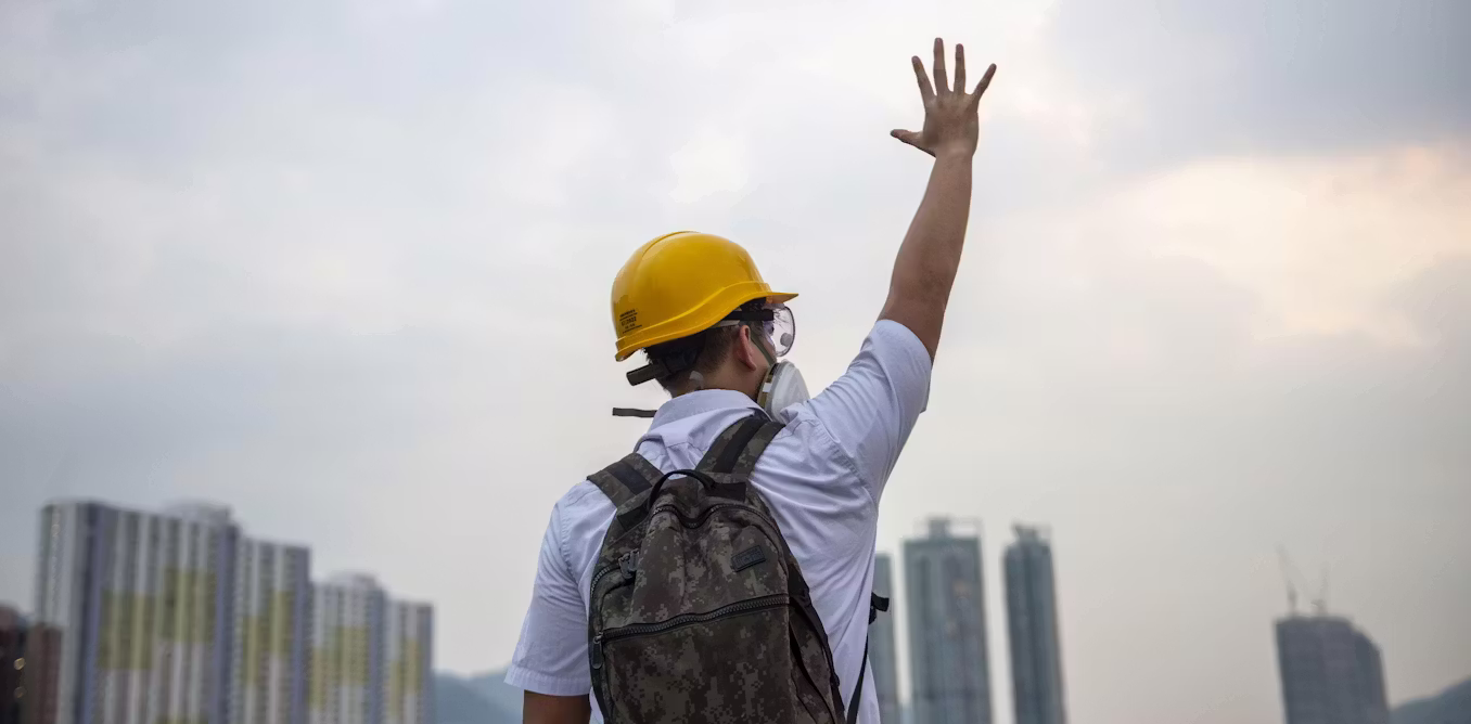 in Hong Kong, it has silenced them too