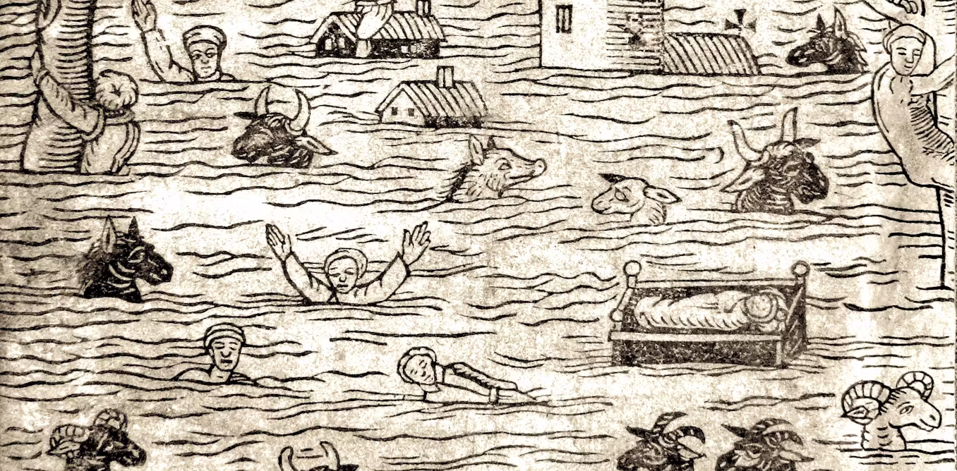 From the Miller’s Tale to King Lear’s roaring sea, a history of flooding in literature