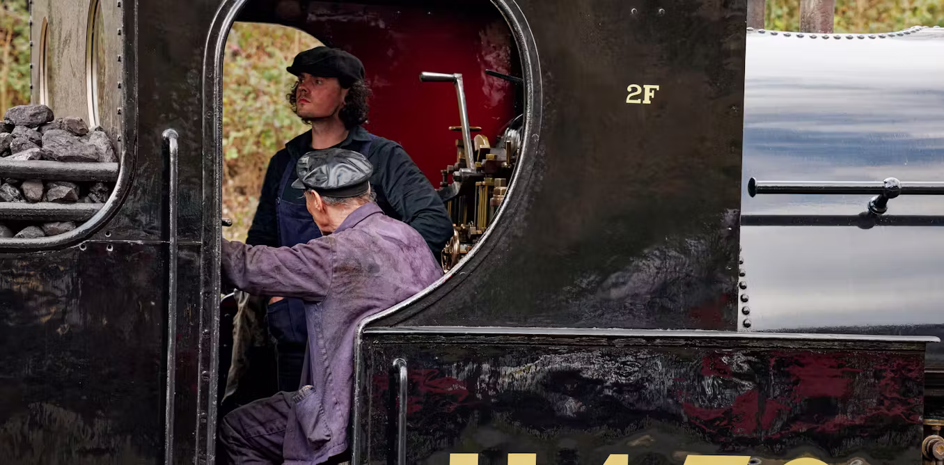 Heritage railway volunteers show how deep friendships can be formed without discussing emotions