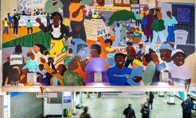 Brixton tube station’s mural of joy, resistance and community