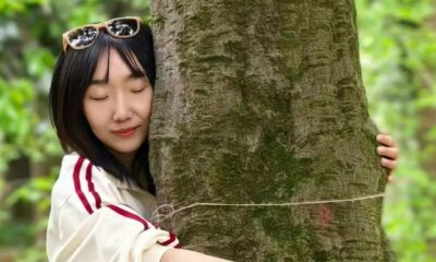 Why so many young people in China are hugging trees