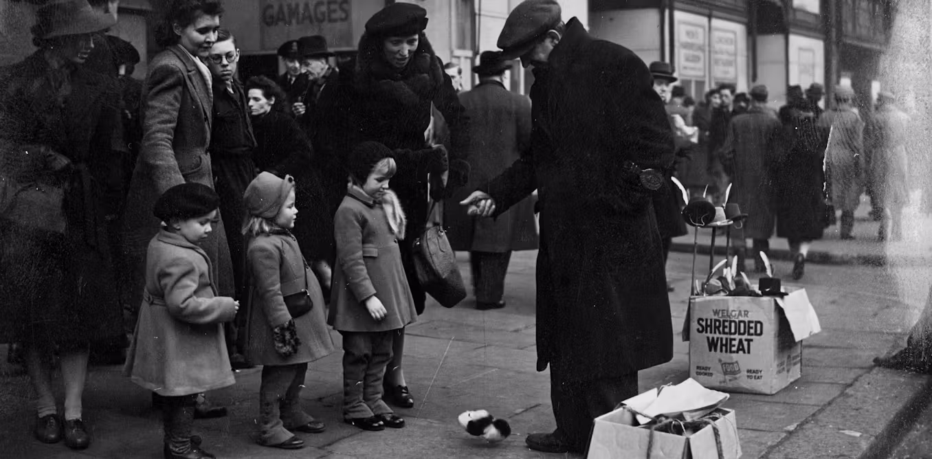 how Britain celebrated Christmas in 1945