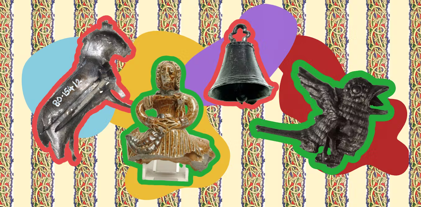 Medieval Londoners’ cheaply imported mass-produced Christmas gifts look surprisingly familiar