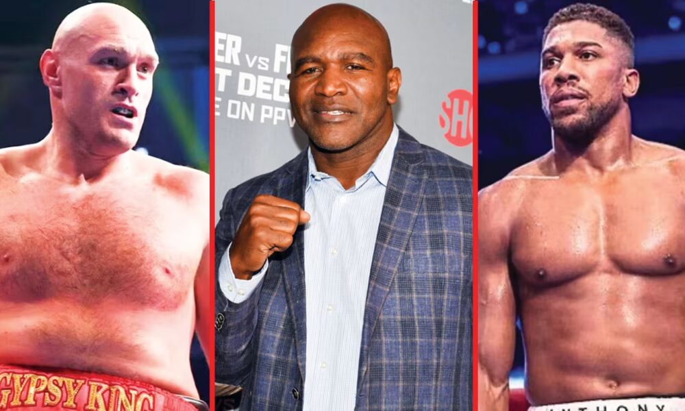 Evander Holyfield predicts Tyson Fury vs Anthony Joshua with fight finally set for 2026