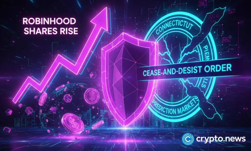Robinhood shares rise despite Connecticut cease-and-desist order