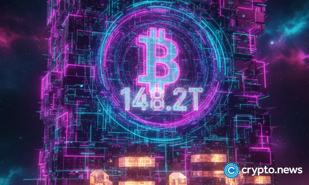 Bitcoin mining difficulty hits 148.2 trillion as 2025 wraps