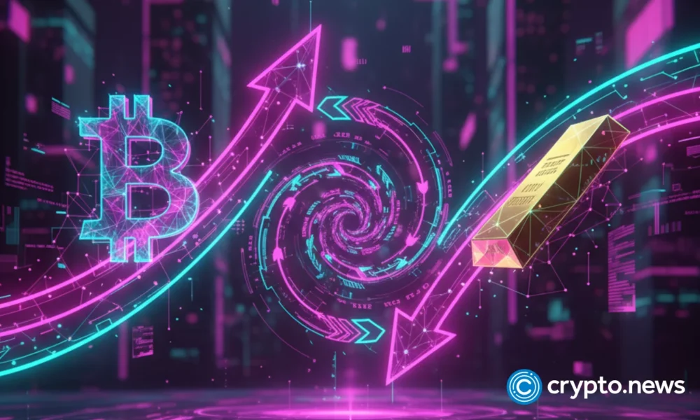 Bitcoin shows divergence against gold: Van de Poppe