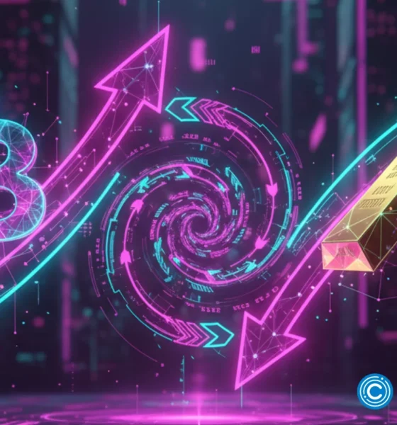 Bitcoin shows divergence against gold: Van de Poppe