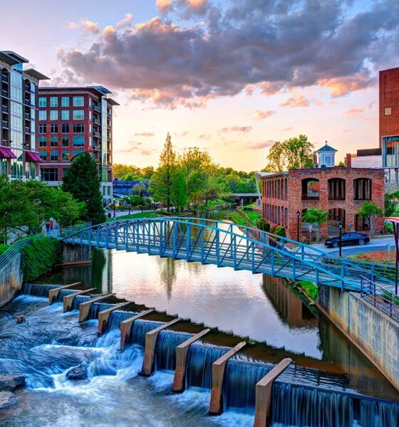 U.S. homebuyers flock to Greenville South Carolina as population grows 4.1%