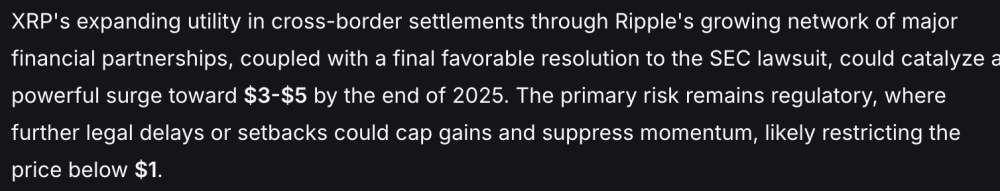 China’s DeepSeek AI Predicts the Price of XRP, Solana, Dogecoin by the End of 2025