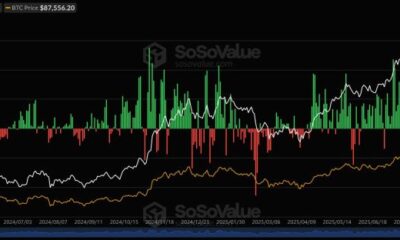 Bitcoin Tax Loss Harvesting - SosoValue ETF Flow Chart