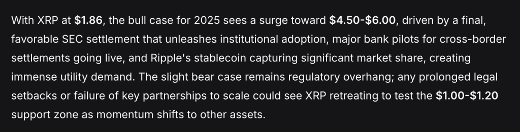 China’s DeepSeek AI Predicts the Price of XRP, Solana, Cardano by the End of 2026
