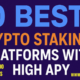 10 Best Crypto Staking Platforms with High APY