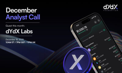 dYdX Shares Key Highlights from December Analyst Call
