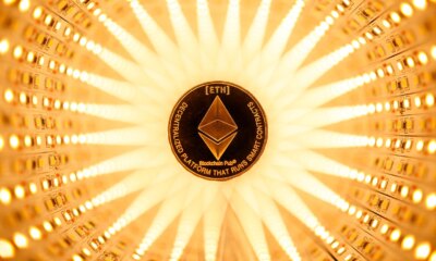 Ethereum coin concept