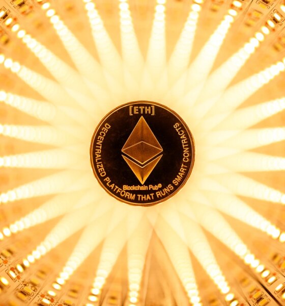 Ethereum coin concept